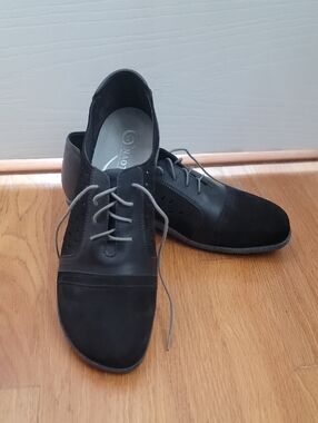 Naot black nubuck Lalo lace up Shoes 42 11 Sneaker Leather